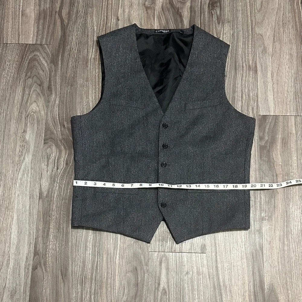 Express Gray Men's Vest